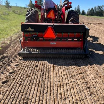 Seed Drill for Meadow and Prarie Install