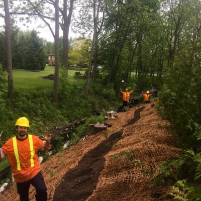 Stream Bank Erosion Control & Planting