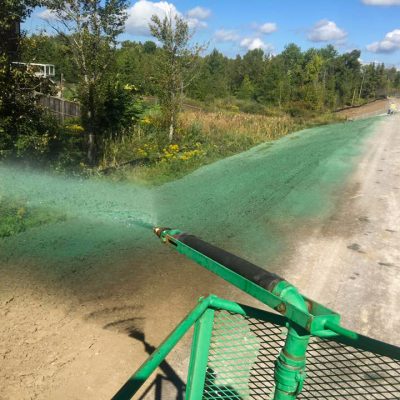 Hydroseeding in Action