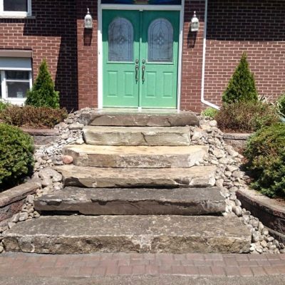 Natural Stone Stairs Residential